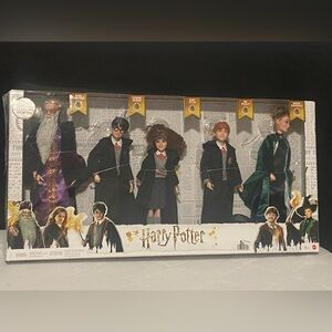 Harry Potter Dolls Mattel Complete Set of 5 Wizarding World